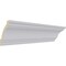 Ekena Millwork 3 1/4"H x 3 1/4"P x 4 1/2"F x 94 1/2"L Salem Traditional Smooth Crown Moulding MLD03X03X04SA - alternate 3